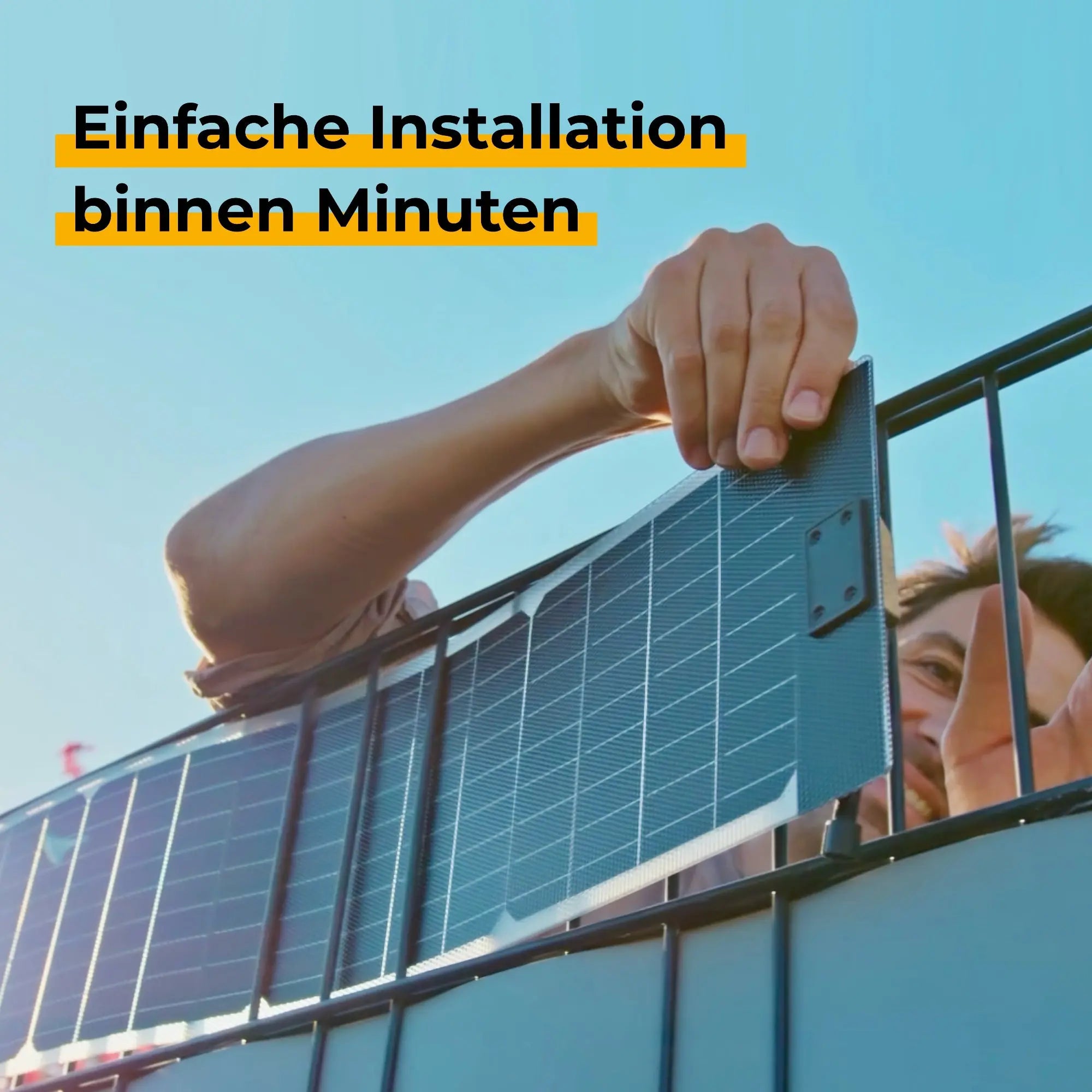 Sunbooster VERTICAL Zaun-Lagerverkauf.de