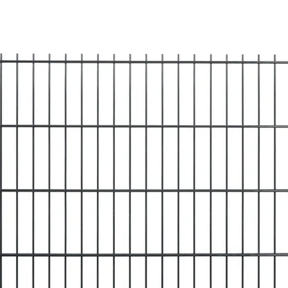 Zaunpaket Typ L (6/5/6) anthrazitgrau Zaun-Lagerverkauf.de